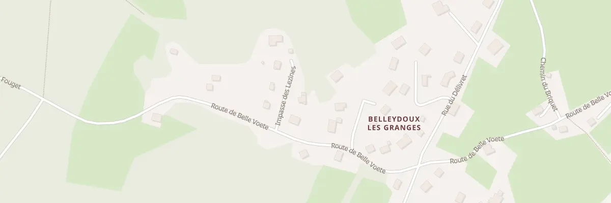 Plan du 64 Imp des Lezines à Belleydoux