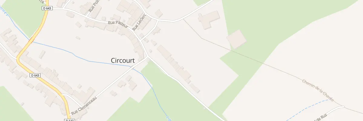 Plan du 20 Rue Pasteur à Xivry-Circourt