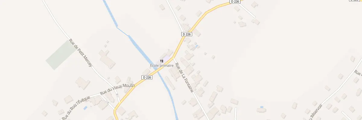 Plan du 46 Grande Rue à Évans