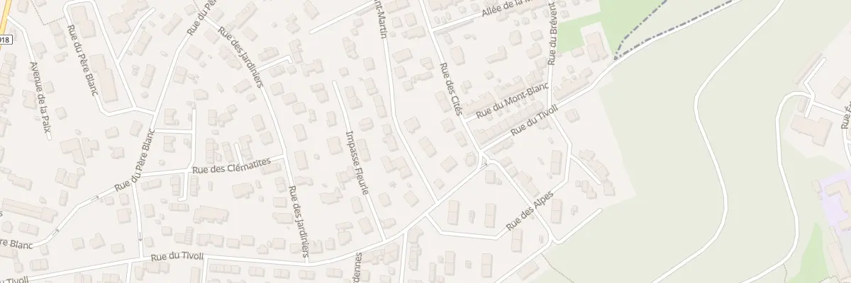 Plan du 6 Rue Saint Martin à Longwy