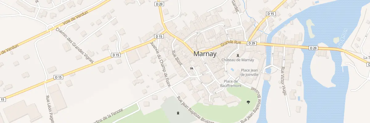 Plan du 9 Rue Bizot à Marnay