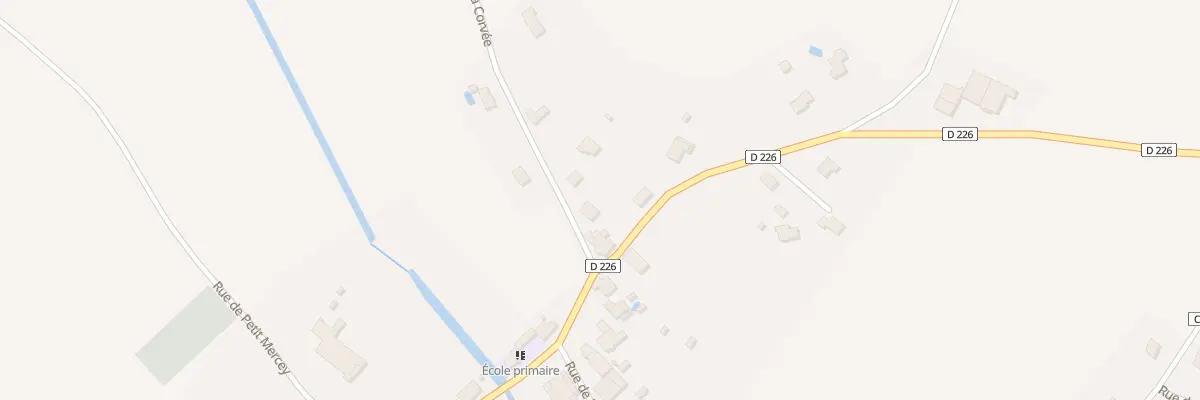 Plan du 4 Rue de la Corvée à Évans