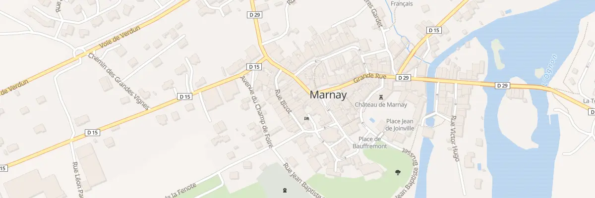 Plan du 7 Rue Bizot à Marnay