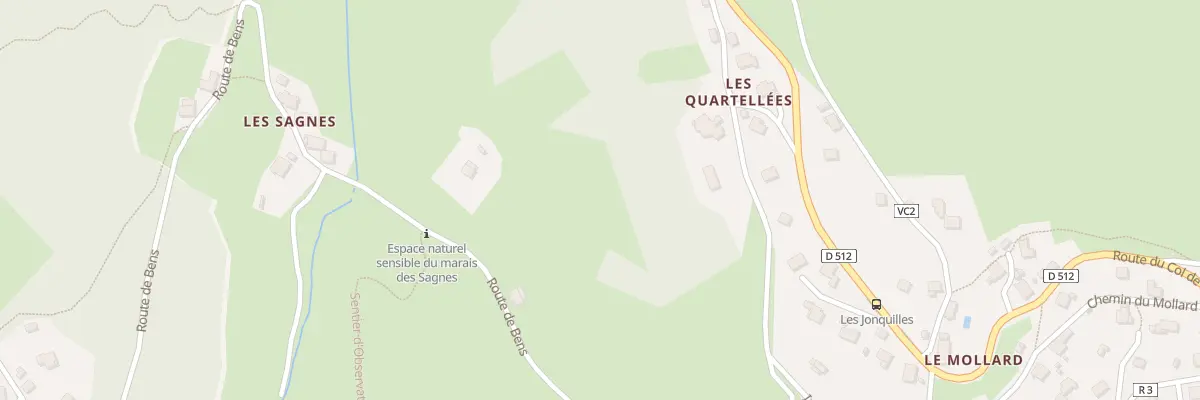 Plan du 492 Rte de Bens au Sappey-en-Chartreuse