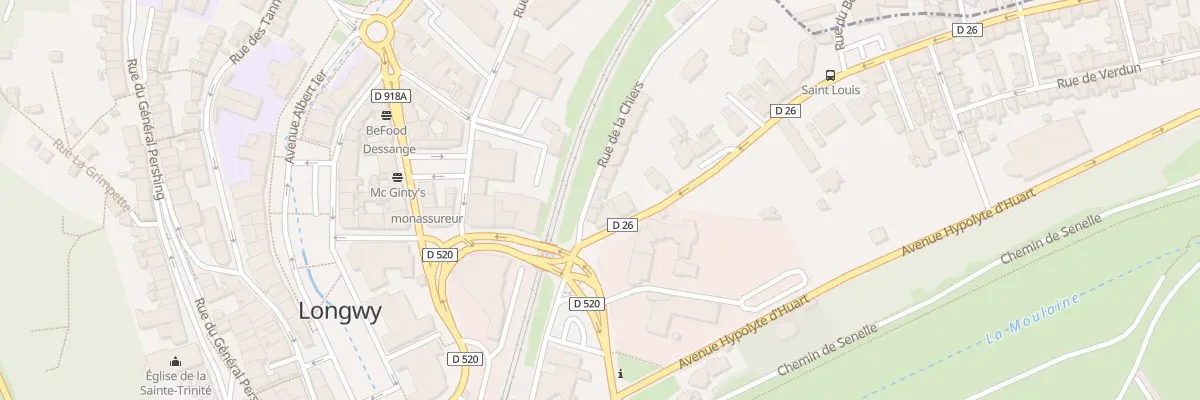 Plan du 4 Rue de la Chiers à Longwy