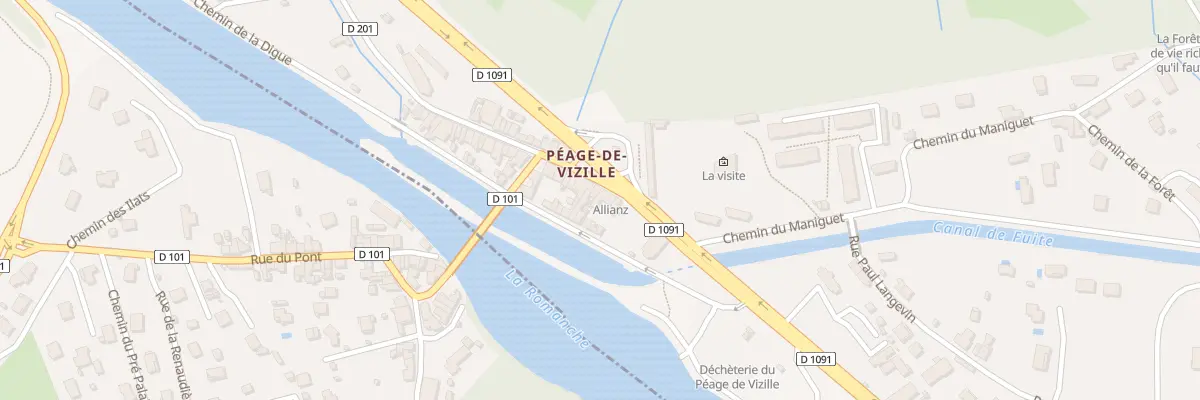 Plan du 342 Rue du Maquis de l’Oisans à Vizille