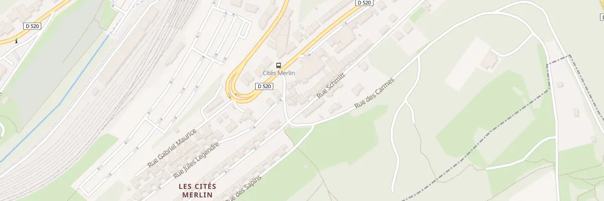 Plan du 1 Rue Schmitt à Longwy