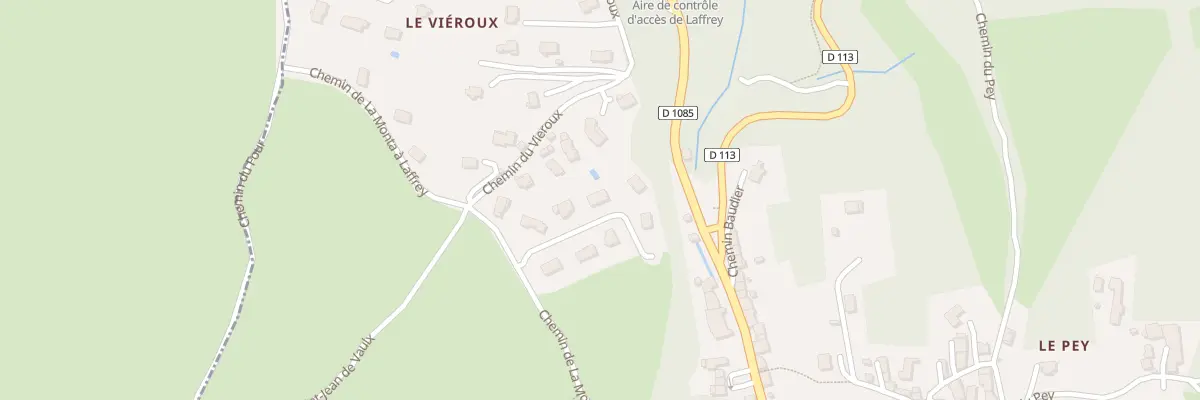 Plan du 5299F Le Village à Laffrey
