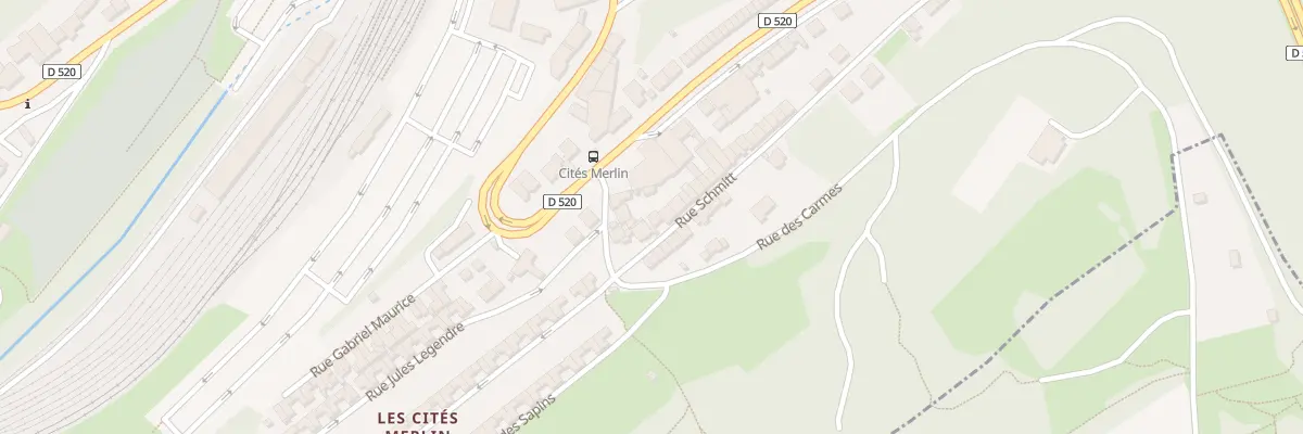 Plan du 3 Rue Schmitt à Longwy