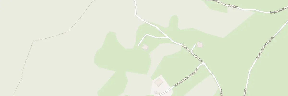 Plan du 497 Imp du Cernay à Belleydoux