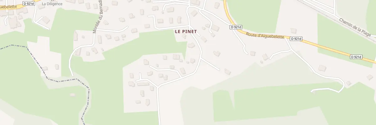 Plan du 314 Mte du Pinet à Lépin-le-Lac