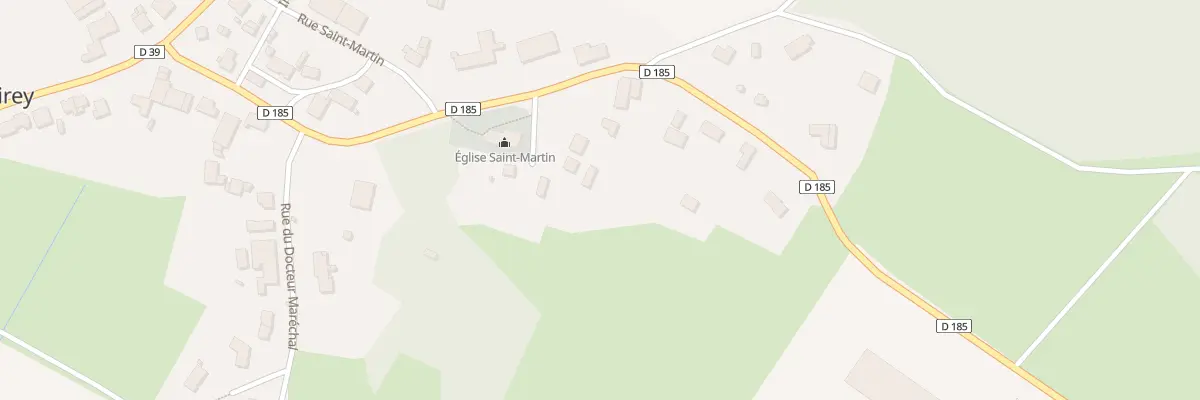 Plan du 3 Rue de la Cure à Angirey