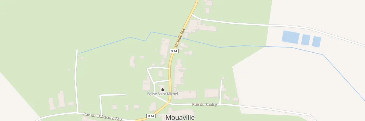 Plan du 6 Gr Grande Rue à Mouaville