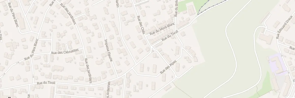 Plan du 43 Rue du Tivoli à Longwy