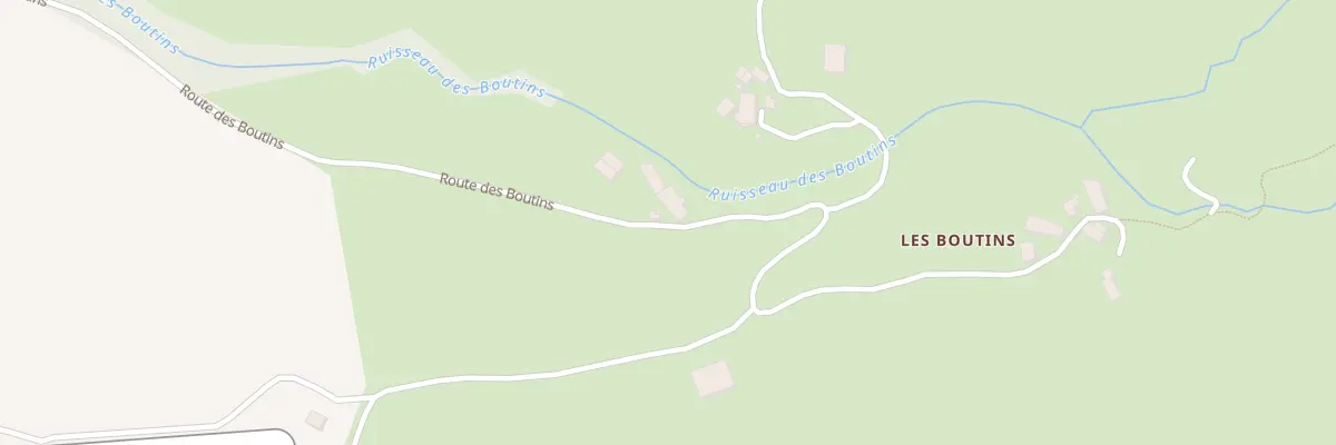 Plan du 1289 Les Boutins à Saint-Baudille-et-Pipet