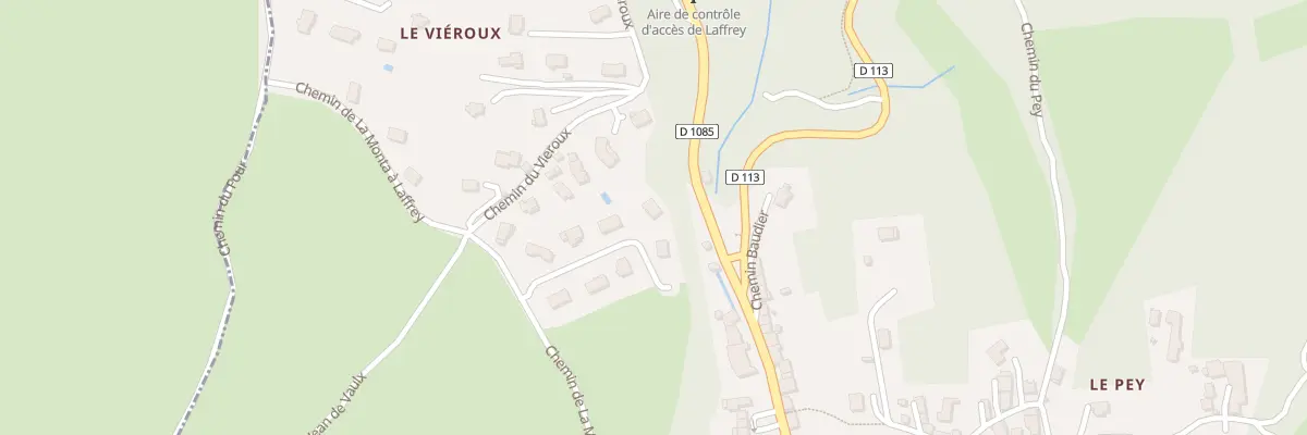 Plan du 5300 Le Village à Laffrey