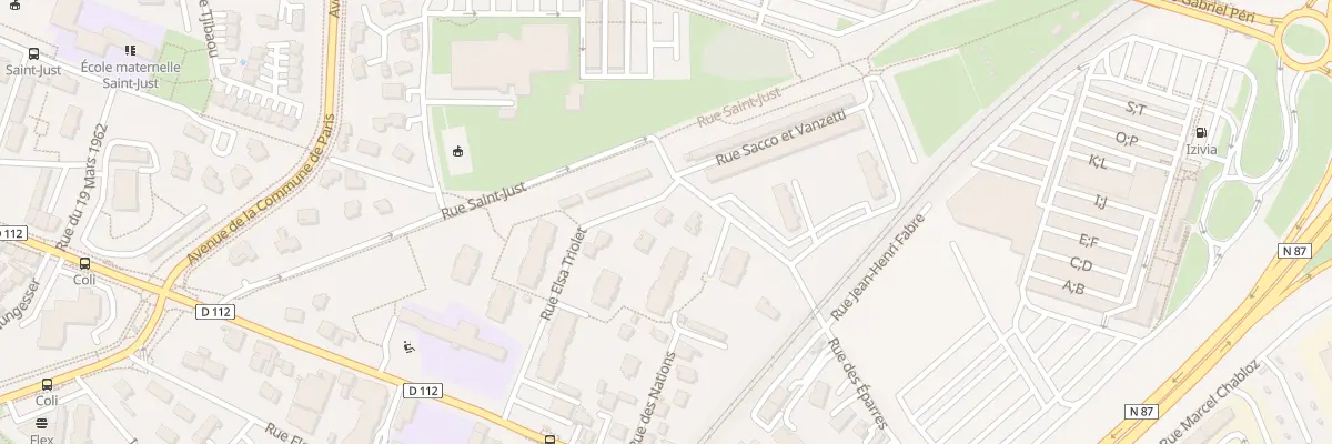 Plan du 4 Rue des Eparres à Saint-Martin-d’Hères