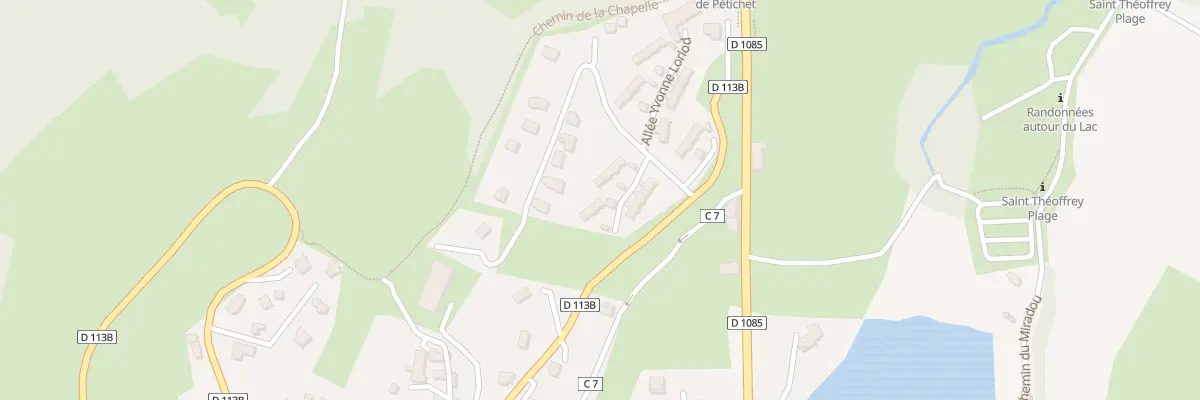 Plan du 9300 Eybains à Saint-Théoffrey