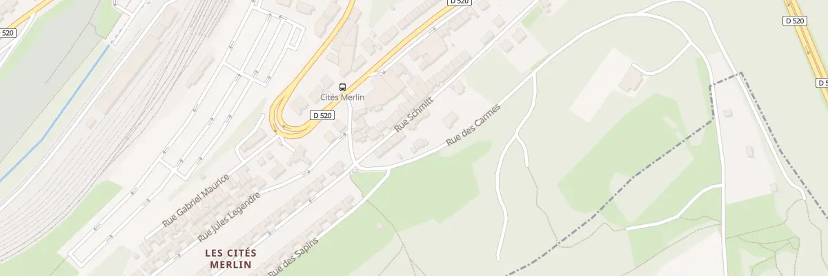 Plan du 12 Rue Schmitt à Longwy