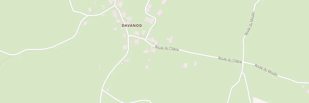 Plan du 7 Rte du Chene à Billiat
