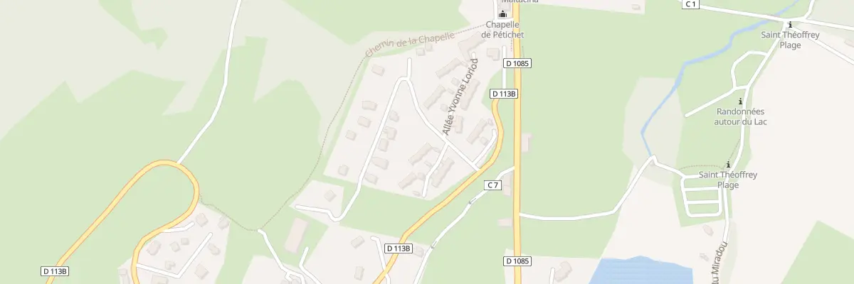 Plan du 9303 Eybains à Saint-Théoffrey