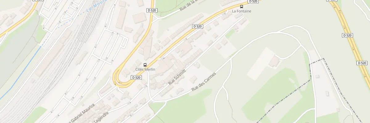 Plan du 25 Rue Schmitt à Longwy