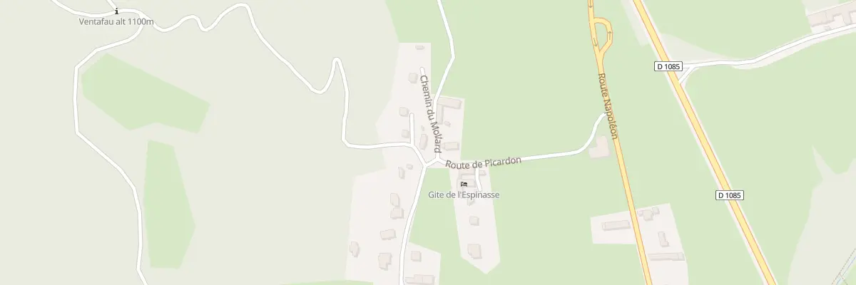 Plan du 35 Rte de Picardon à Pierre-Châtel