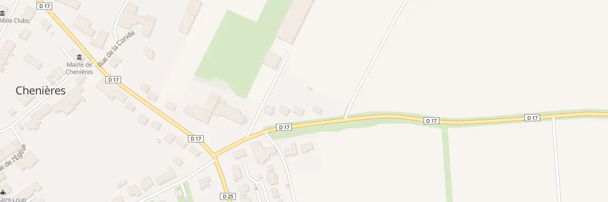 Plan du 9 Rue de Villers à Chenières