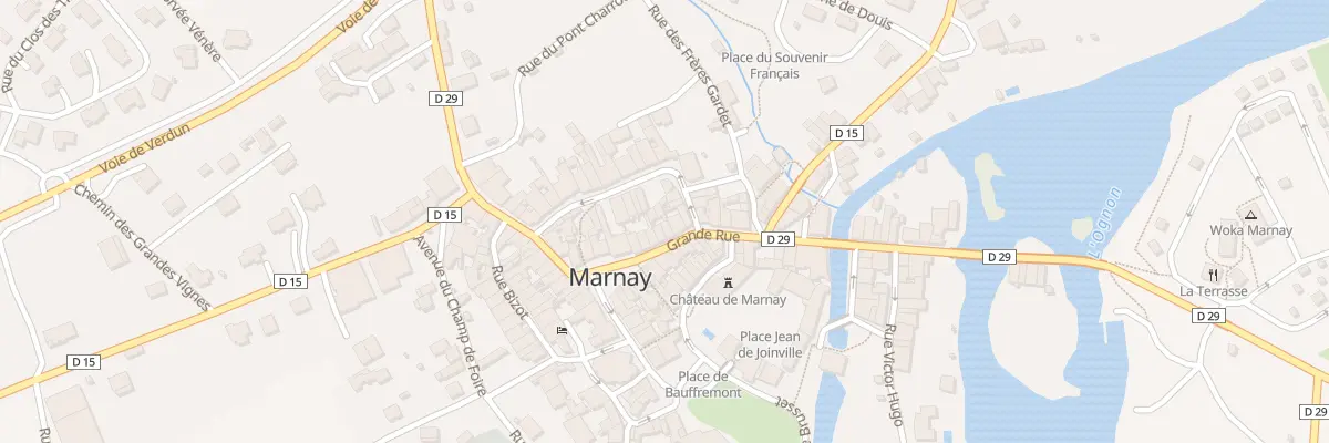 Plan du 18 Rue Gambetta à Marnay