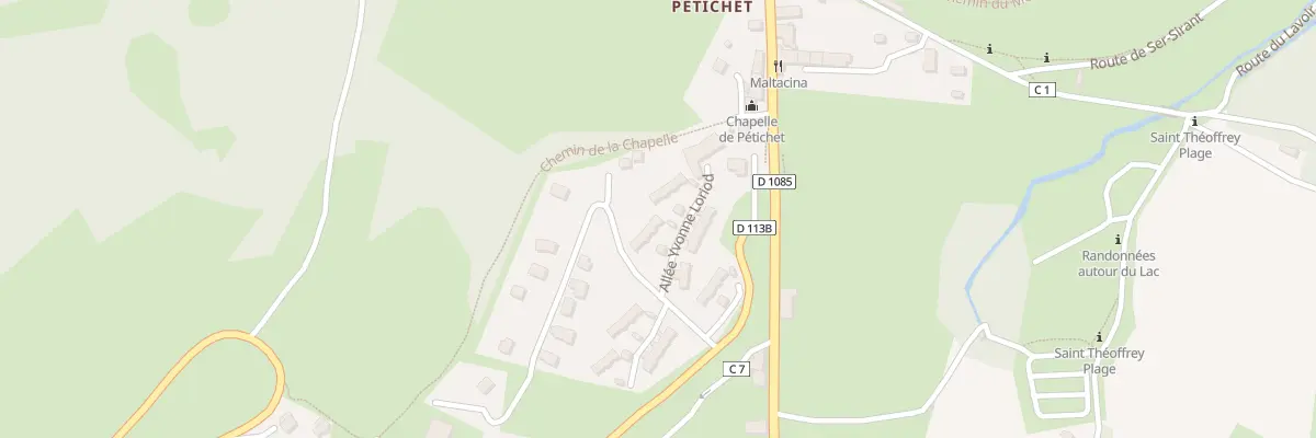 Plan du 9306 Eybains à Saint-Théoffrey