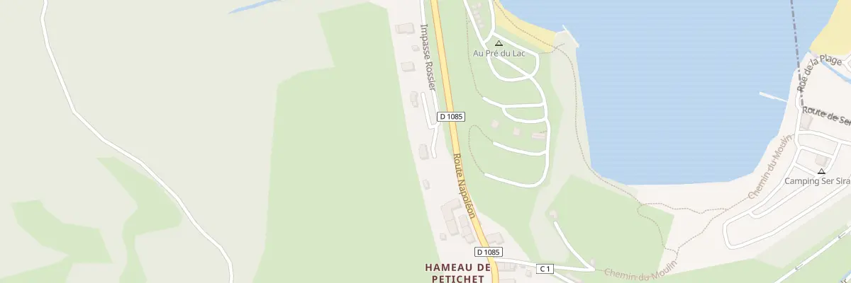 Plan du 5278 Lot Rossier à Saint-Théoffrey