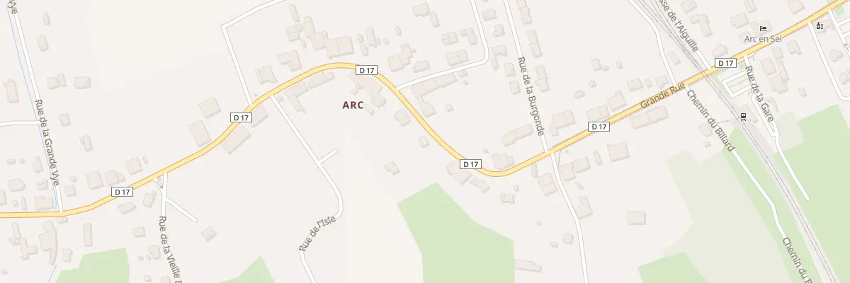 Plan du 5087 Gr Grande Rue à Arc-et-Senans