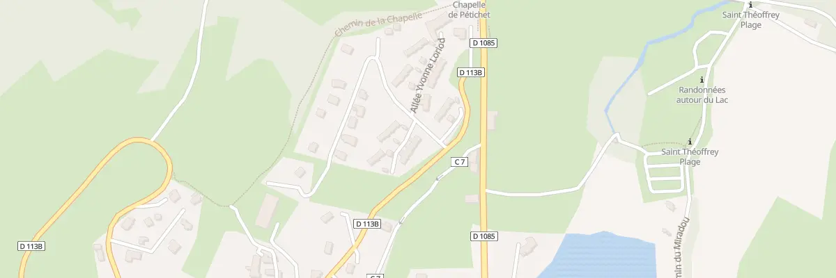 Plan du 9999 Eybains à Saint-Théoffrey