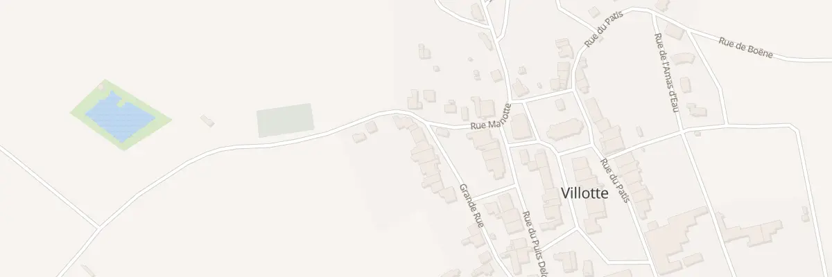 Plan du 17 Rue Grande Rue à Villotte