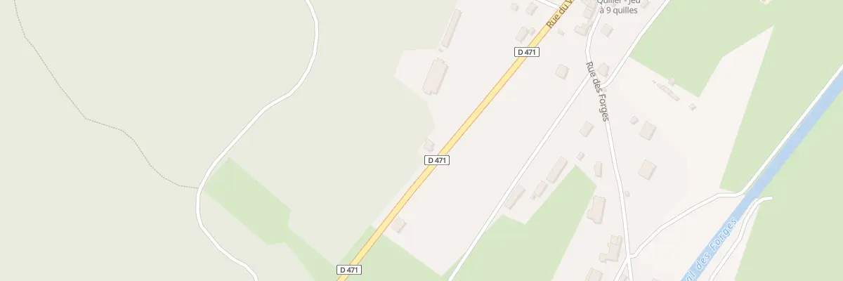 Plan du 40 Rue du Vieux Pont à Pont-du-Navoy