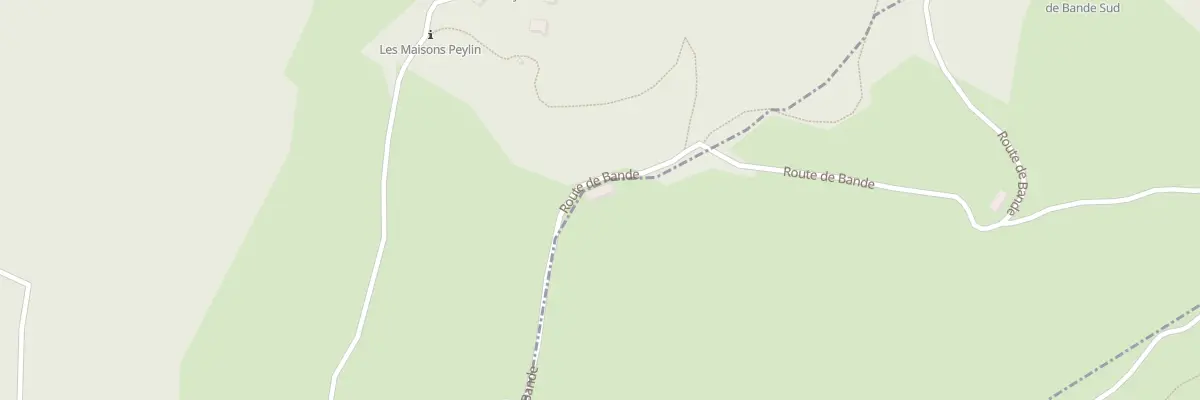 Plan du 4538 Rte de Bande à Saint-Pierre-de-Genebroz
