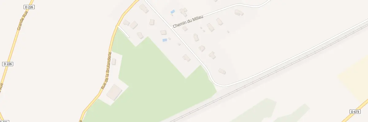 Plan du 14 Rue de la Crèche à Évans