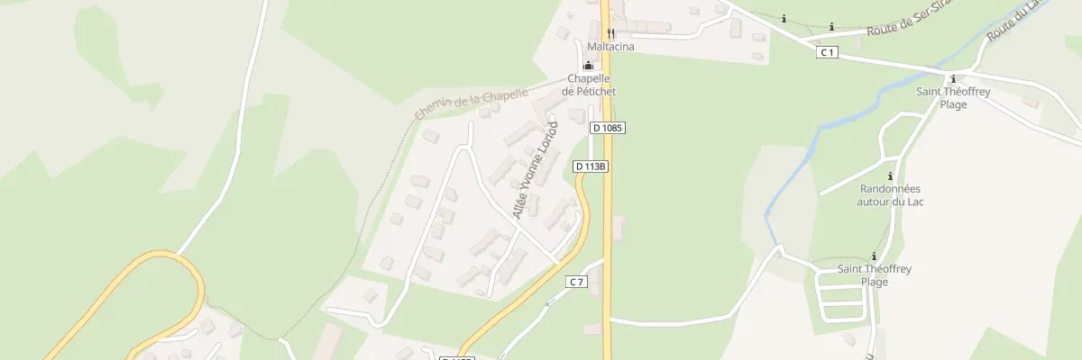 Plan du 9313 Eybains à Saint-Théoffrey