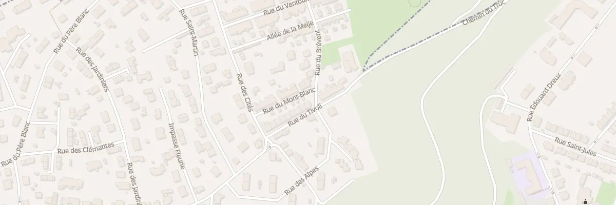 Plan du 61 Rue du Tivoli à Longwy