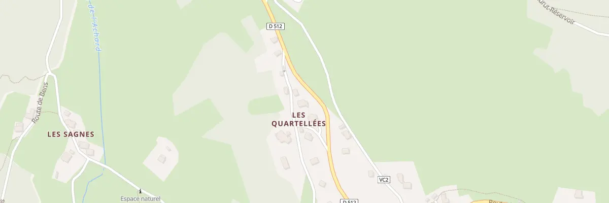 Plan du 101 Che des Chartreux au Sappey-en-Chartreuse