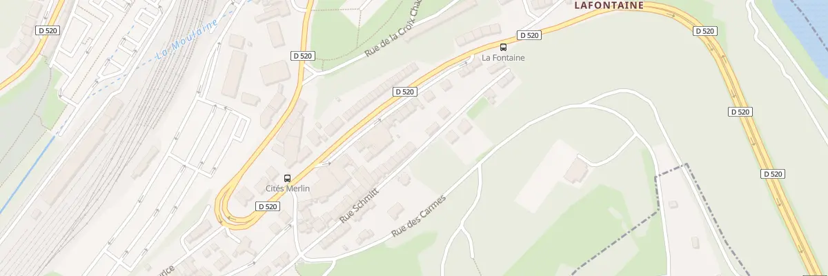 Plan du 9001 Rue Schmitt à Longwy