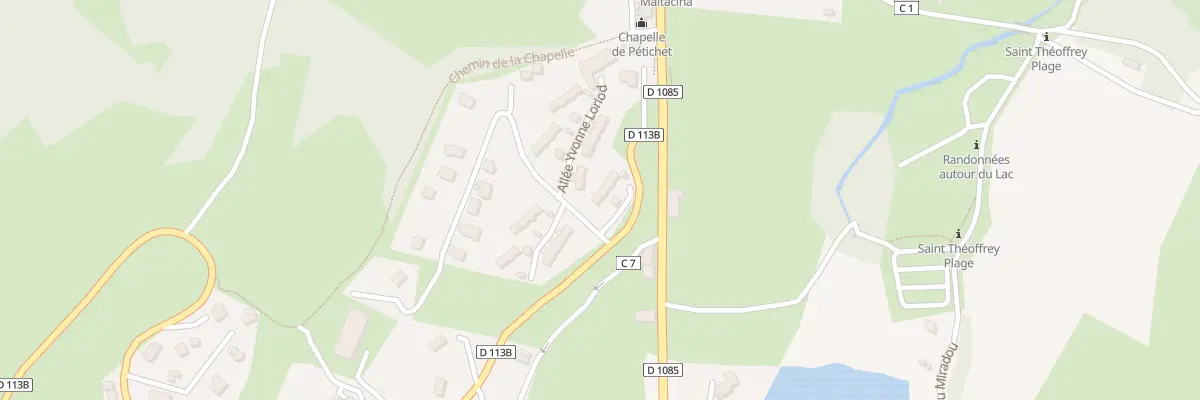 Plan du 27 All des Oiseaux à Saint-Théoffrey