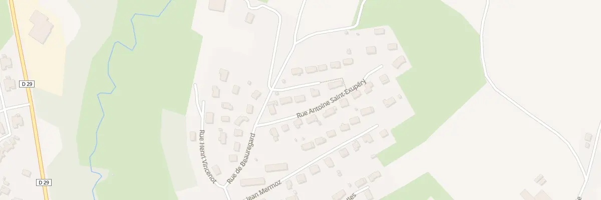 Plan du 5 Rue St Exupery à Marnay