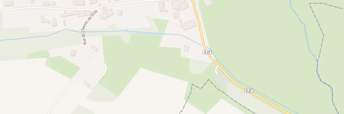 Plan du 6 Rue de Lavoncourt à Brotte-lès-Ray