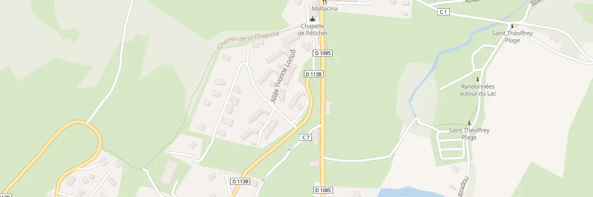 Plan du 9317 Eybains à Saint-Théoffrey