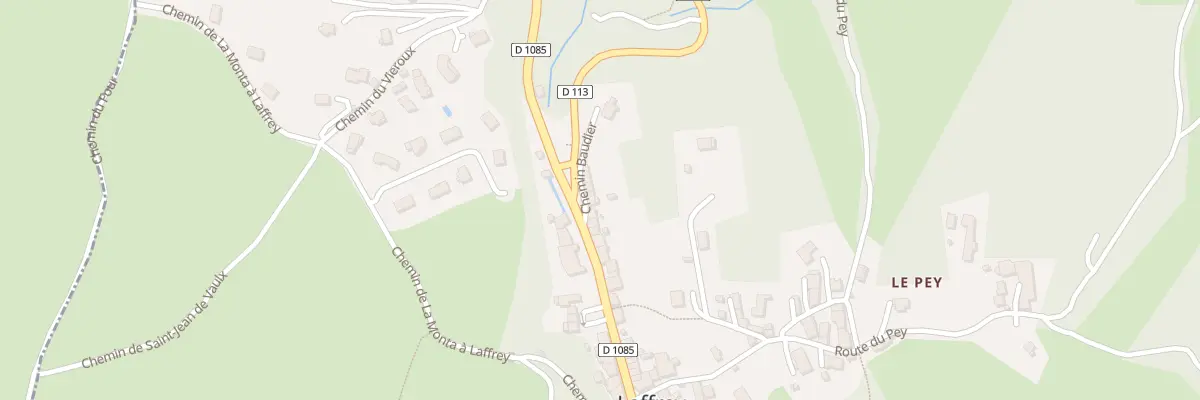 Plan du 5035 Le Village à Laffrey