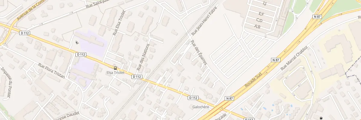 Plan du 14B Rue des Eparres à Saint-Martin-d’Hères