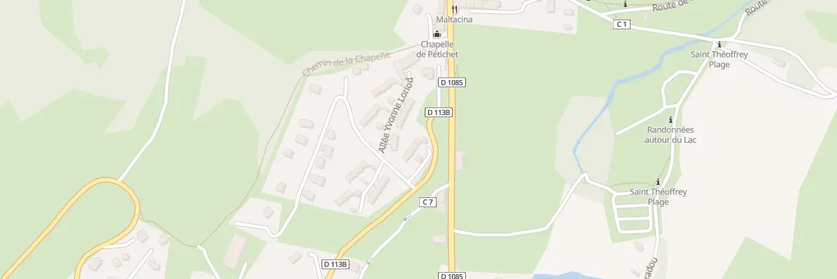 Plan du 9318 Eybains à Saint-Théoffrey