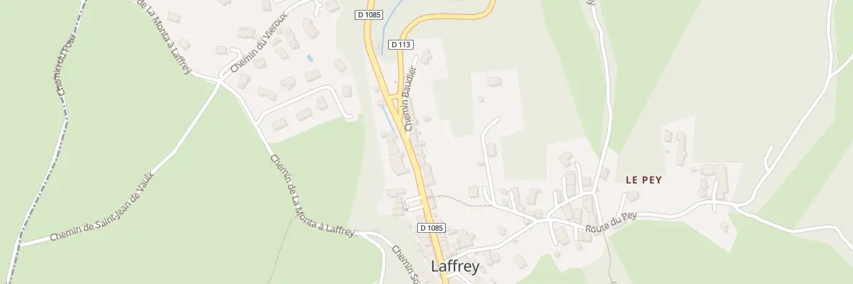 Plan du 5038 Le Village à Laffrey