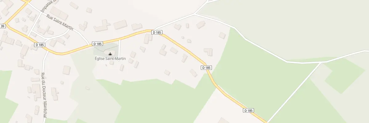 Plan du 18 Rue de Blancheney à Angirey